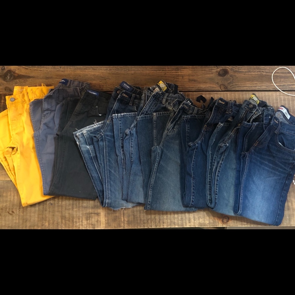 9 pairs boys pants